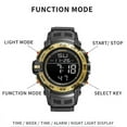 thumbnail image 3 of Digital Watches Sport SMAEL Watch For Men 50M Waterproof Alarm Clock Auto Date Watch Orange Bracelet 1511 Men's Watches Military, 3 of 6