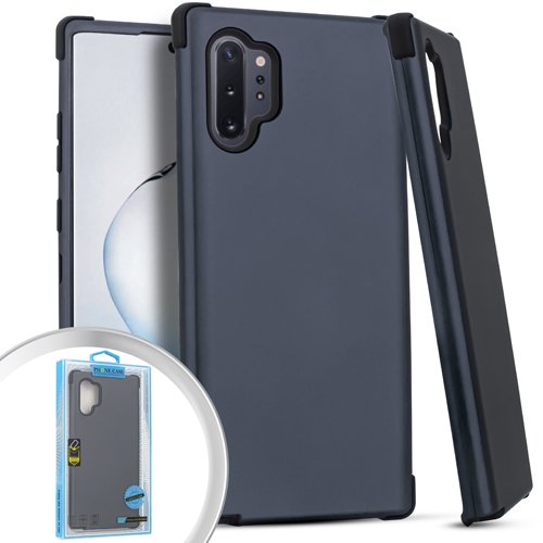 Samsung Galaxy Note 10 Plus Case, With [Tempered Glass Screen Protector
