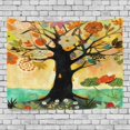 thumbnail image 1 of BSDHOME Colorful Tree Tapestry Wall Decor Living Room Dorm Tapestries 90 x 60 inches, 1 of 3