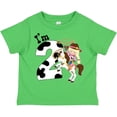 thumbnail image 3 of Inktastic I'm Two-cowgirl Riding Horse Birthday Girls Toddler T-Shirt, 3 of 5