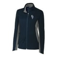 thumbnail image 2 of Women's Cutter & Buck  Navy Kansas City Royals City Connect Navigate Softshell Full-Zip Jacket, 2 of 3