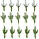 thumbnail image 4 of Ramas de pino falsas para decoración navideña, guirnalda de agujas de pino Artificial para decoración del hogar, regalos de Año Nuevo, 10 piezas, 4 of 4