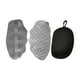 thumbnail image 2 of 2 almohadillas para levantamiento de pesas, agarres para entrenamiento, agarres para dominadas, antideslizantes con estuche de EVA. Gris, 2 of 9