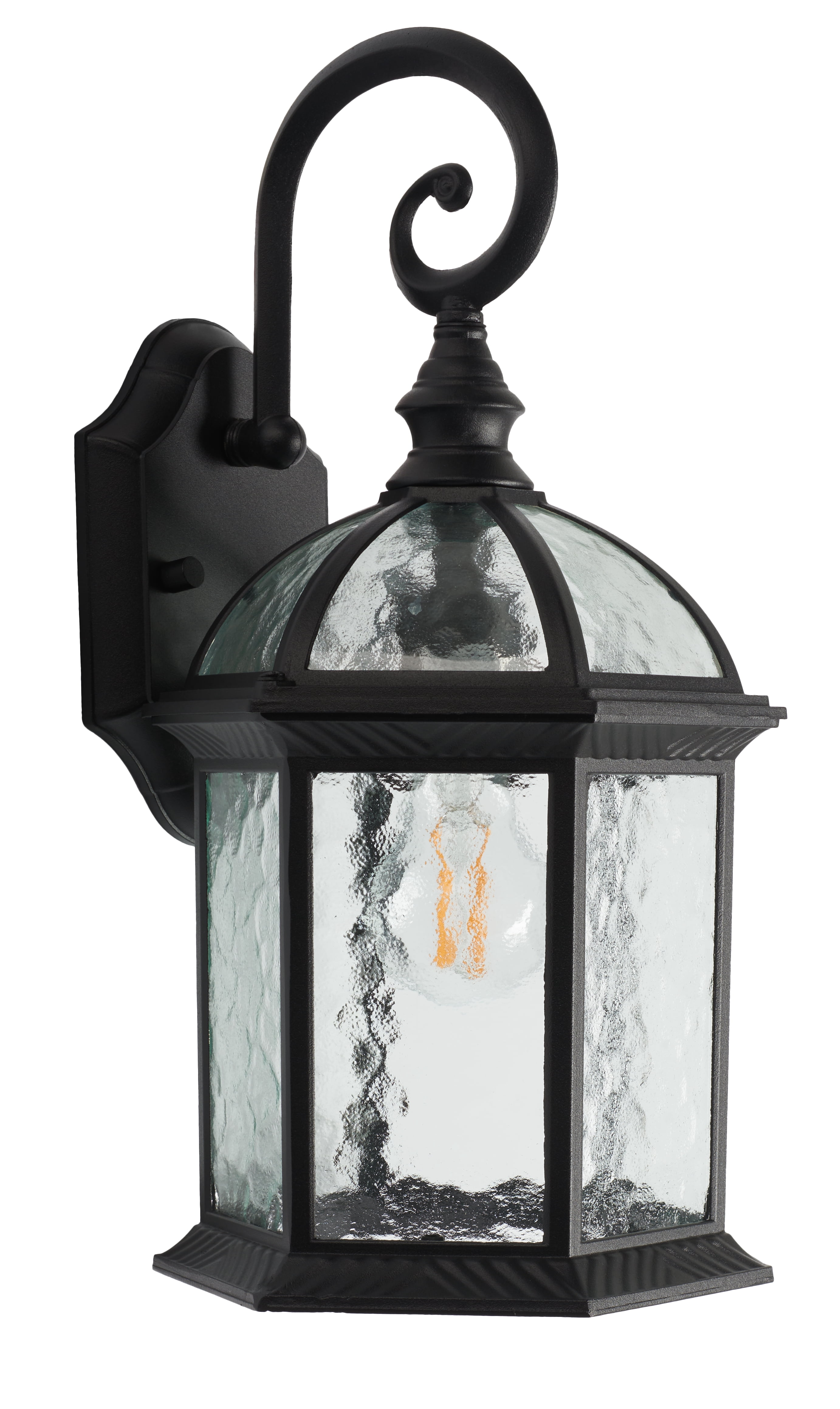 SAFAVIEH Falyn 2-Light A19 Black Steel Wall Sconce with Black Shade, Set of 2