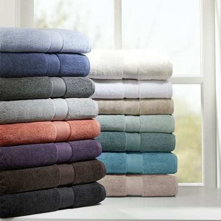 8pc Bath Towel Set Light Blue