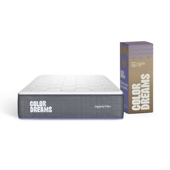 Colchón En Caja Individual ColorDreams Max Hybrid En Caja 25 cm