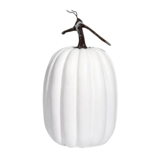 Lipstore Simulation Pumpkin Holiday Foam Pumpkin Halloween Decor Lifelike Mantel Tabletop Height 23cm