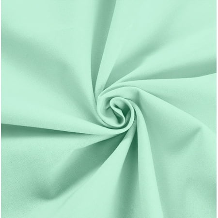 Waverly Inspirations 100% Cotton 44" Solid Sky Color Sewing Fabric by the Yard