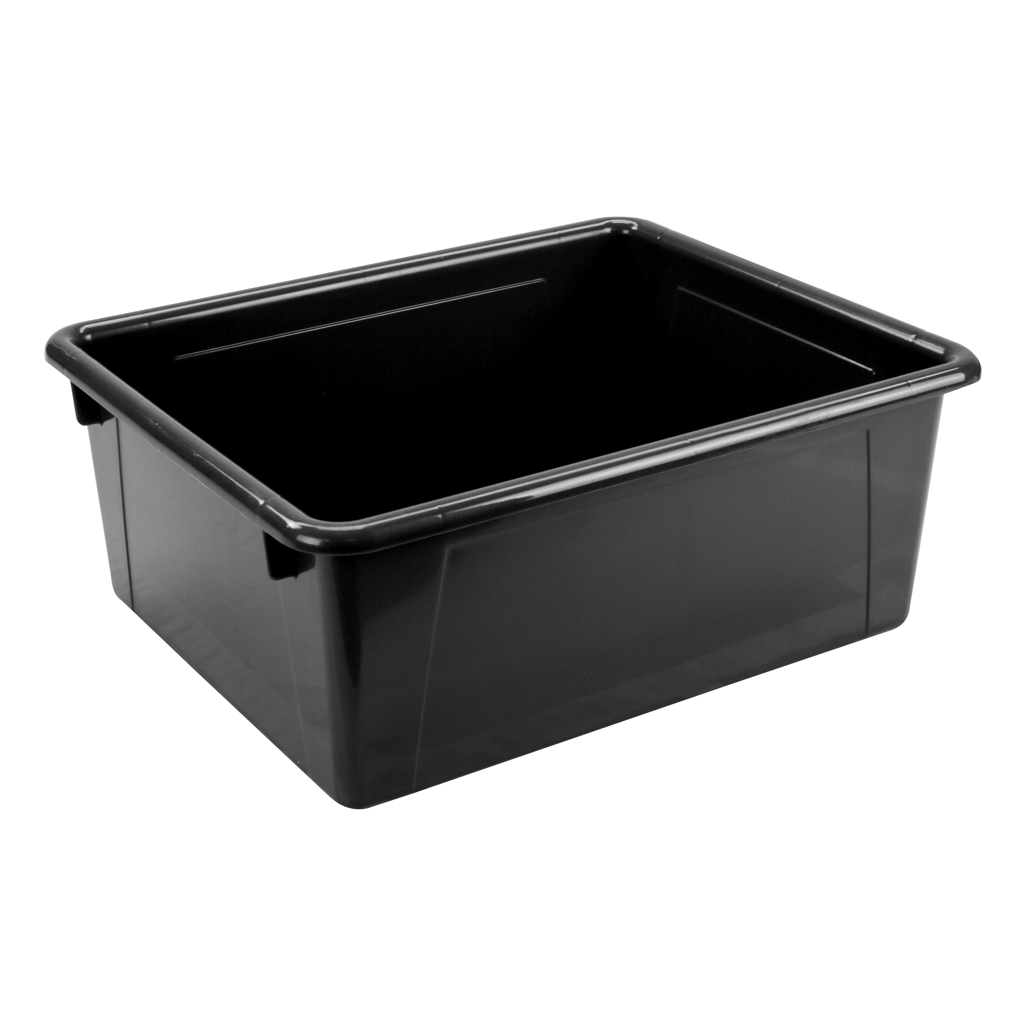 Pen+Gear Deep Plastic Letter Tray, Letter Size Paper Sorter, Black, 5-Pack