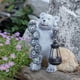 thumbnail image 5 of Garden Bear Statue Solar LED Bear Statue Welcome Sign Decor Ornaments, 5 of 5