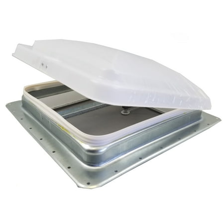 Rv Vent - 71111-C Regular Non-powered RV Roof Vent w/ White Lid, Screen, & 1.25