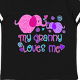 thumbnail image 4 of Inktastic My Granny Loves Me- cute elephants Boys or Girls Toddler T-Shirt, 4 of 5