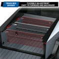thumbnail image 4 of 1 PC Truck Bed Divider Compatible with Tesla Cybertruck 2024 2025, Modular Storage Panel System Accessories for Tesla Cybertruck 24 25, Truck Bed Divider Bolt-on Installation, Textured Black, 4 of 7