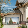 thumbnail image 6 of JHGoosa Christmas Outdoor Garage Door Tapestry Cloth Holiday Party Decoration Background Cloth Matching Hanging Cloth Multi Size, 6 of 6