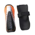thumbnail image 5 of GARENDE Soccer Shin Guards Breathable Holes for Adults Children Football Shin Guards Orange 19 cm, 5 of 9