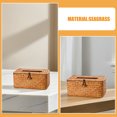 thumbnail image 3 of unbranded Caja Para Pañuelos Tejida Con Color Marrón Claro, 3 of 8
