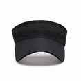 thumbnail image 3 of HJYCHN Breathable Mesh Baseball Cap Unisex Summer Sun Hat for Outdoor Sports and Casual Wear Black One Size, 3 of 5