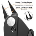 thumbnail image 2 of Precision Cutting Pliers, 2 Pcs Mini Diagonal Side Cutting Pliers For Electronics Industry Repair, Electrician, Jewelry Repair, Diy Model Making, Blac, 2 of 5