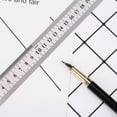 thumbnail image 4 of Metal Ruler Set,11.81 inch Ruler,Metric Ruler 11.81Inches,Metal Ruler 11.81 inch,Drawing Ruler,Flexible Ruler,Precision Measuring Metal Ruler, 4 of 6