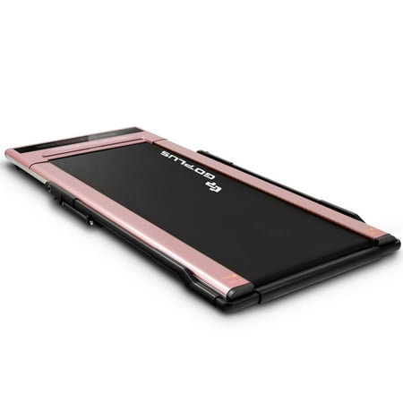 Goplus 1 5hp Folding Under Desk Treadmill Smart Walk Slim Running