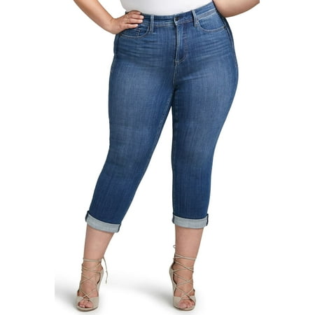 CURVES BY NYDJ Womens Shape Slim Stretch Jeans 114