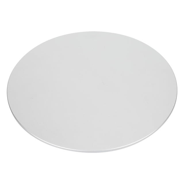 Base para monitor de computadora con rotación de 360 grados de aleación de aluminio, soporte antideslizante para tableta (plateado)