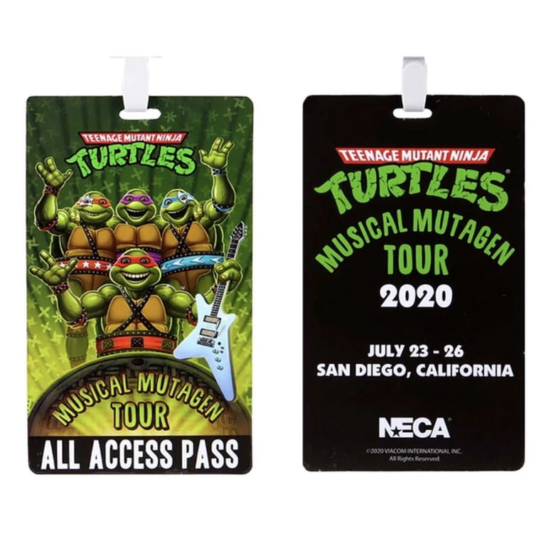 Neca TMNT 2020 Teenage Mutant Ninja Turtles Musical Mutagen Tour