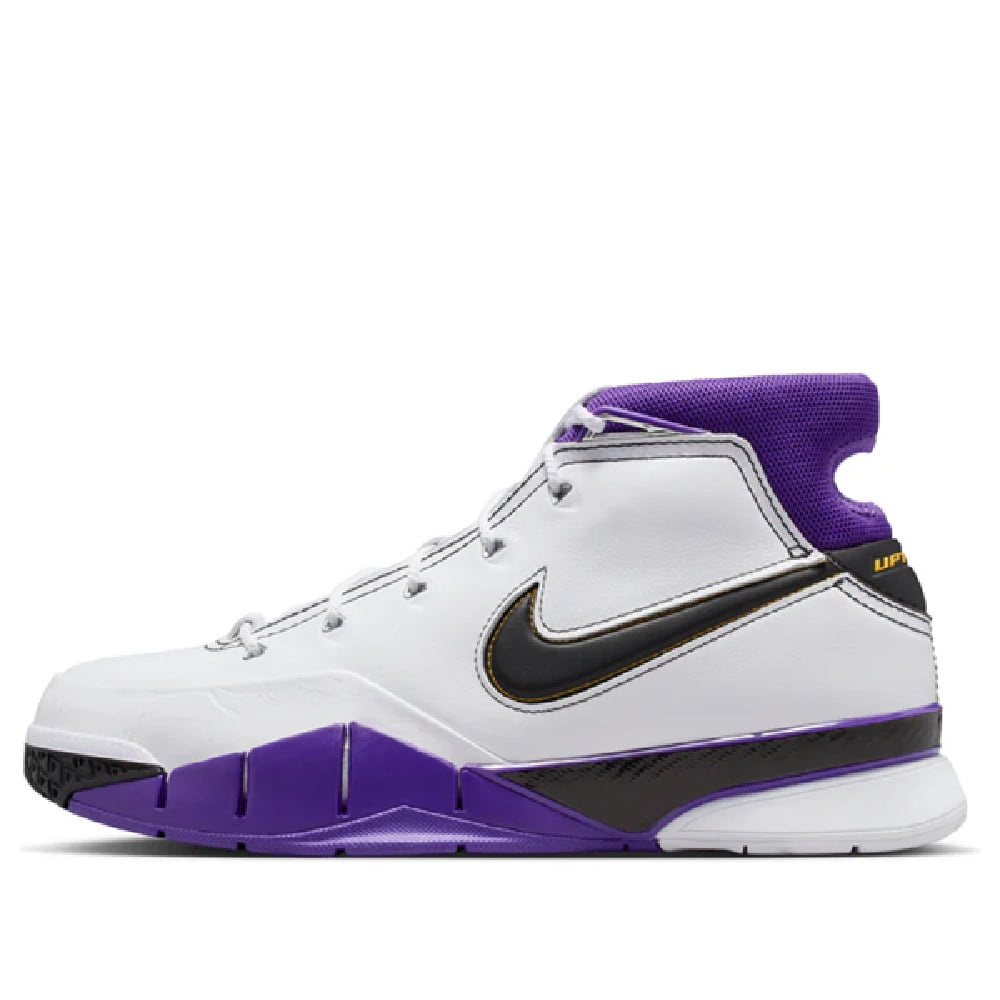 Men's Nike Kobe 1 Protro '81 Points' White/Black-Court Purple (IM0542 100) - 9.5