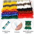 thumbnail image 3 of 10-Piece Embroidery Thread Set - Cross Stitch Thread, suitable for hand embroidery and bracelet making, craft supplies.,white, 3 of 4