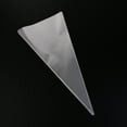 thumbnail image 6 of 100PCS Transparent Cone Bags Clear Cello Bags Sweets Treat Bags with Gold Ties (13 x 25cm), 6 of 8