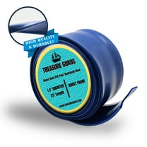 Swimming Pool Filter Backwash Hose 25 FT Sump Pump Drain Waste Line 1.5" Diameter Blue