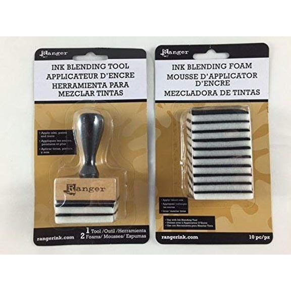 Ranger Ink Blending Dauber Tool Plus Foam Refills