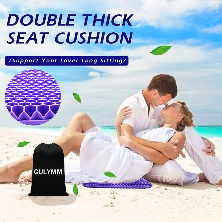 Gel Seat Cushion, Gel Seat Cushion for Office Chair Sciatica Pain