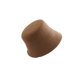 thumbnail image 2 of Sonducket Sombrero de cubo para mujer, Color sólido, playa, portátil, viaje, protección solar, gorra, pesca, senderismo al aire libre, ropa, pescador Sombreros Marron oscuro Sonducket AP013113-06, 2 of 6