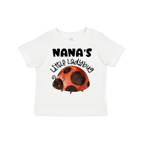 Inktastic Nana's Little Ladybug Boys or Girls Toddler T-Shirt