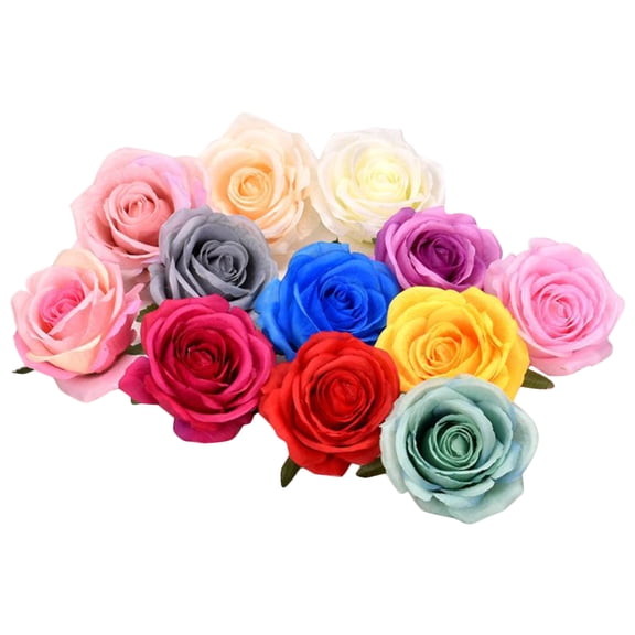 CRILSTYLEO Silk Rose Flower Bouquet Accessories for Table Centerpieces and Home Decoration