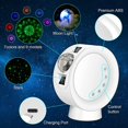 thumbnail image 3 of LED Sky Projector Light, Galaxy Lighting, Nebula Star Night Lamp with Base and Remote Control for Gaming Room, Home Theater, Bedroom , or Mood Ambianc, 3 of 5
