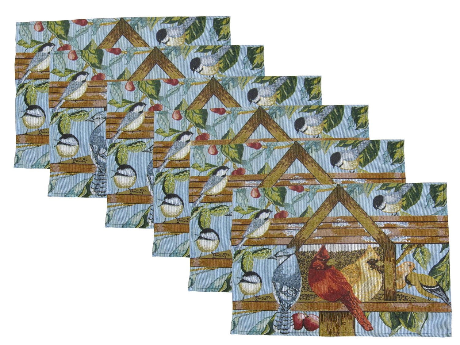 Fabstyles Bird House Placemat Runner