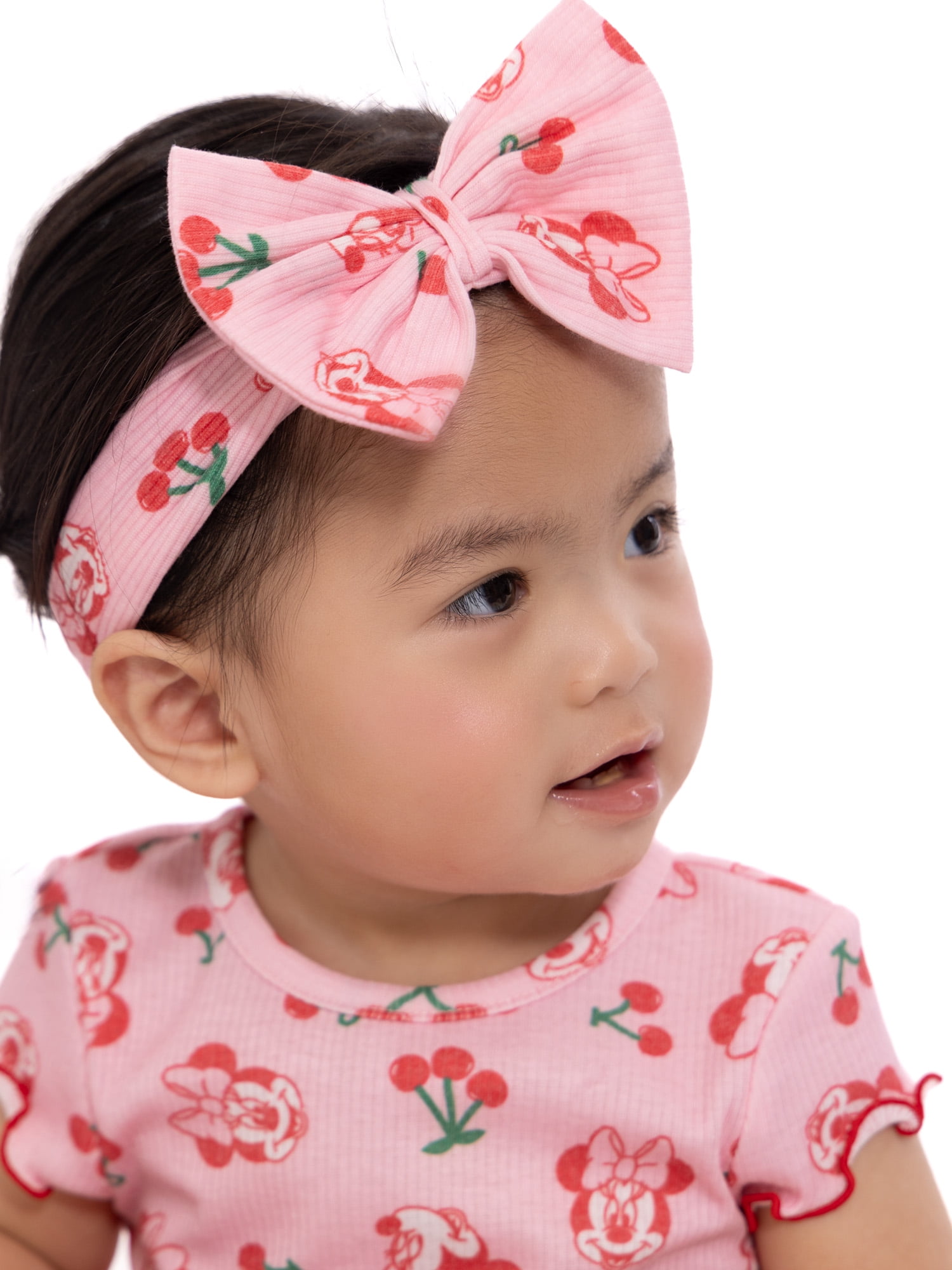 Minnie Mouse Baby Girls Tutu Dress Bodysuit and Matching Headband, 2-Piece, Sizes 0/3M-24M