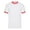 White/Red, variant on Fruit of the Loom Mens Contrast Ringer T-Shirt