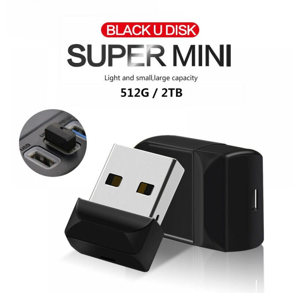sende Agent Finde på Super Mini 512GB USB Flash Drive Pen Drive USB2.0 Tiny Memory Stick U Disk  Key Ring Disk Thumb Drive - Walmart.com