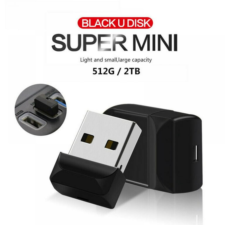 2TB USB Flash Drive Thumb Mini U Disk Pen Laptop Storage,Black(32G) - Walmart.com
