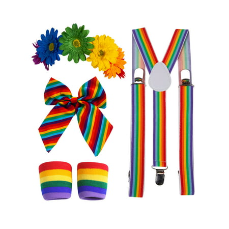 Gravity Trading LGBTQ Pride Rainbow Flower Crown Pride Kits