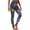 Colorful Flower, variant on SEANATIVE Women's Yoga Leggings Light Blue Leopard Print, XL
