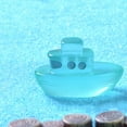 thumbnail image 3 of 12 Uds Mini barco artesanal pequeño modelo de barco decoración pequeño barco luminoso artesanía micropaisaje Prop, 3 of 8