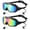 A, variant on My Cool Summer Goggles ,Wide View Goggles Swimming Adult with Earplugs and Nose Clip