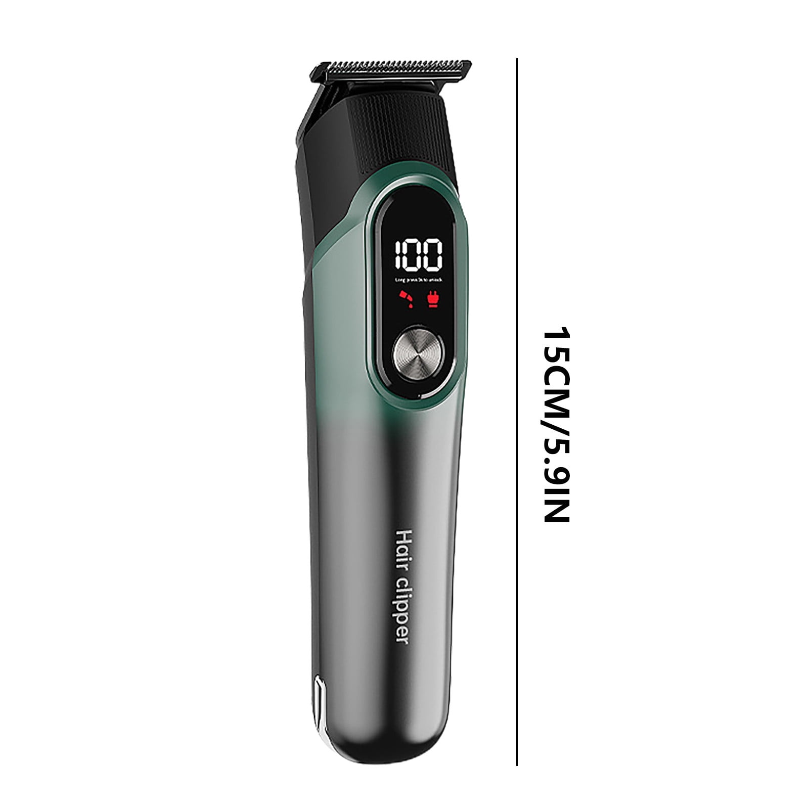 Taotanxi Beard Trimmer for Men, Hair Clippers for Men 5 in 1 Grooming Shaving Kit for Face, Mustache, Body, Ear, Nose, Waterproof Cordless Barber Clippers for Hair Cutting 01 Green