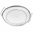 thumbnail image 4 of Miwamany Stainless Steel Round Frying Drain Rack with Filter Mesh, 2-in-1 Oil Draining Pan Tray for BBQ Grilling Roasted Snack Serving, Rust-Proof Kitchen Camping Outdoor Cookware, 4 of 8