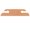 Clear Trapezium, variant on M Buder Wooden Weaving Shuttle Portable Smoothly Surface Weaving Tool for Inkle Looms Table Looms Trapezium Shaped Beech Wood Clear Varnish Sewing Accessories (9.84 inches / 25.00 cm)