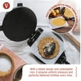 thumbnail image 3 of Prensa para tortillas Victoria de hierro fundido de 20 cm con aceite de linaza sazonado, 3 of 7